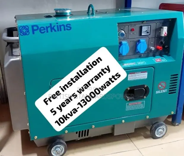 10kva Silent Diesel Generator for Persistent Use · Photo 1