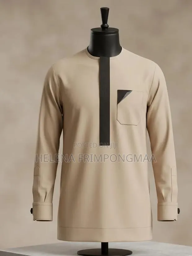 Men Kaftan Long Sleeve Shirt · Photo 1