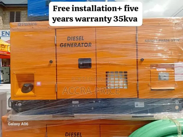Generator Prodigy From Perkins Diesel Machine 35kva Perkins · Photo 1