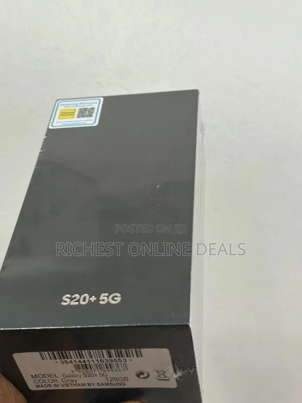 New Samsung Galaxy S20+ 5G 128 GB Black · Photo 1