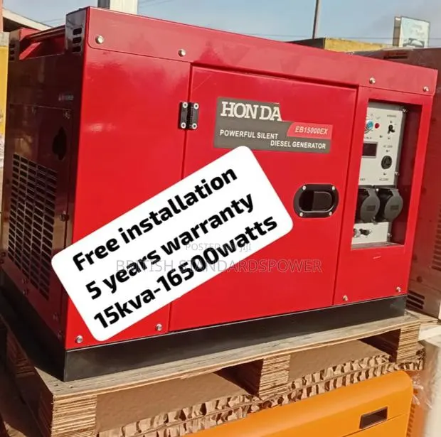 Startup Sequence 15kva Silent Diesel Generator · Photo 1