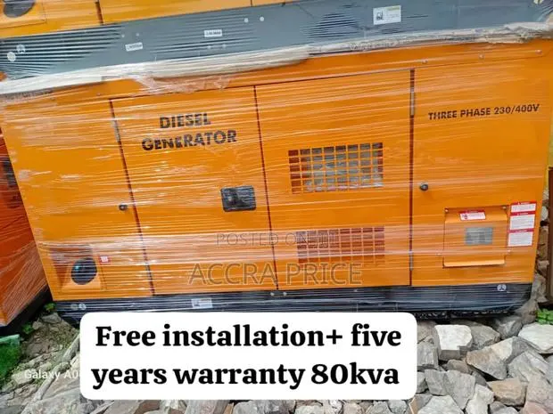 Stronger Power 80kva 70000watts Diesel Generator Perkins Uk · Photo 1