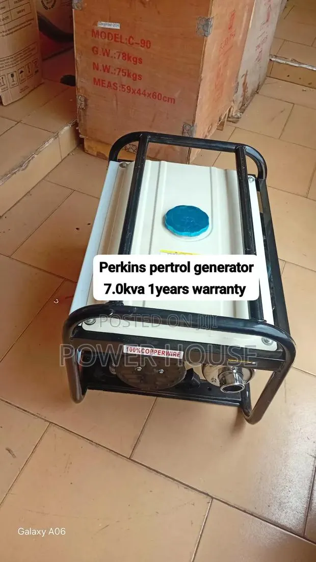 Heavy-Duty Perkins UK 8000W Generator – Strong Performance · Photo 1