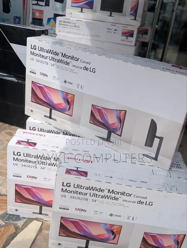 LG 34′′Inch UltraWideTM WQHD HDR 10 120Hz Curved Gaming Monitor · Photo 1