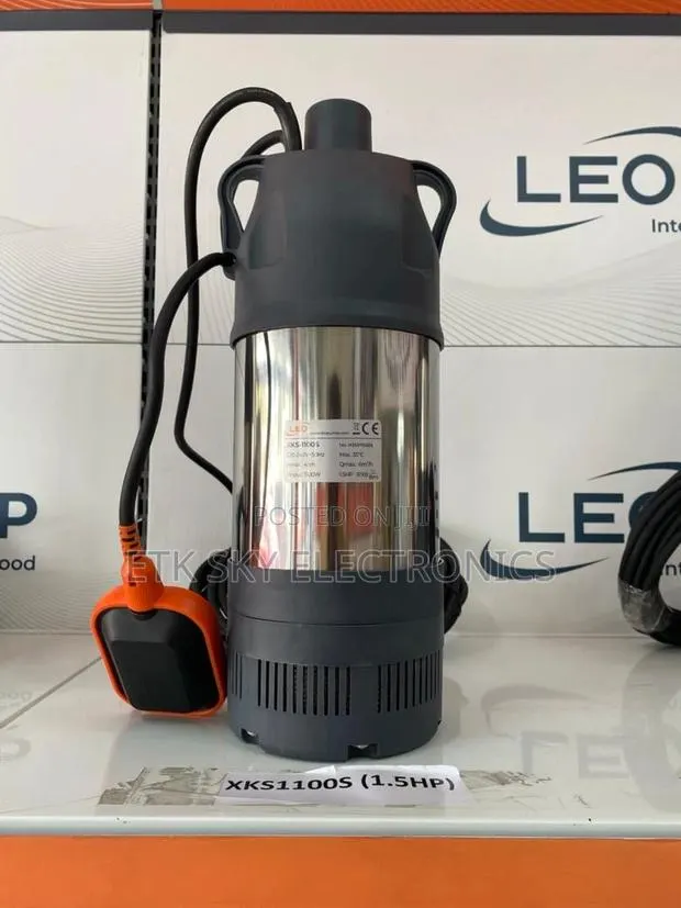 Leo Xks1100s 1.5hp Submersible Water Pump · Photo 1