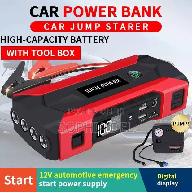 High-Power 12V Multi-Function Car Jump Starter · Photo 3