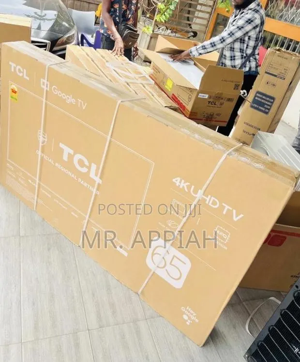 Quality Tcl65p635 65” HDR Smart Screen Television(Black) · Photo 1