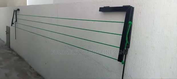 4 Ropes 2 Support Extended Arm Drying Line