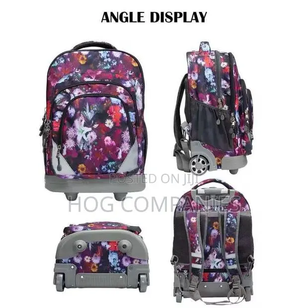 Backpack With Wheels Kids Trolley School Bag- Upper Primary to JHS · Photo 2