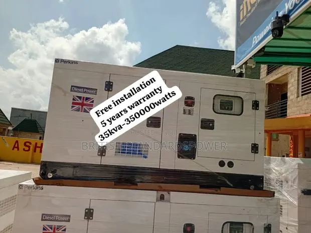 Energizer Capacity 35kva Silent Diesel Generator · Photo 1