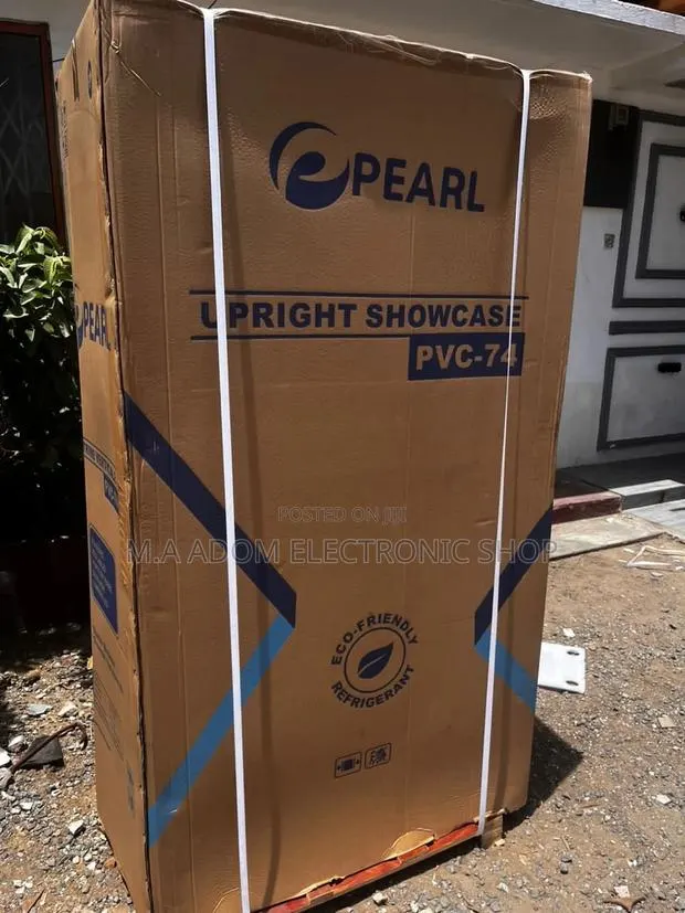 Get Pearl PVC-74 Double Door Display Fridge · Photo 1