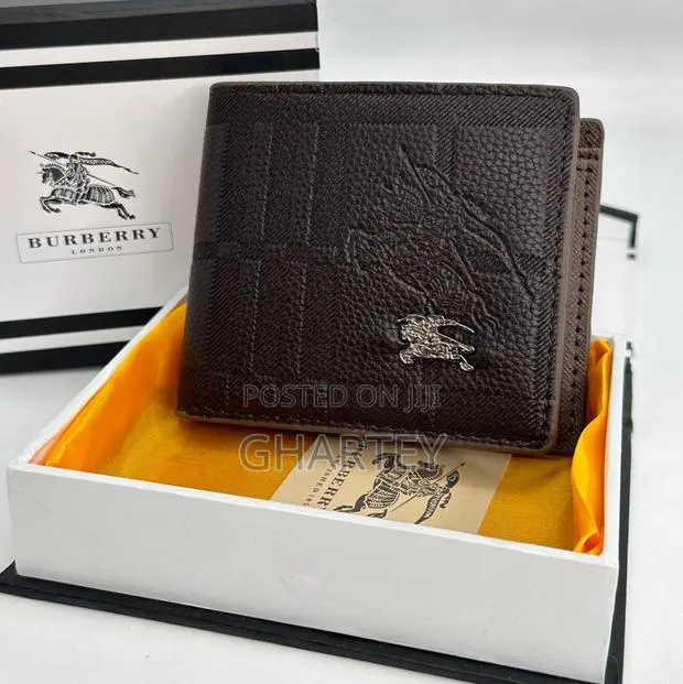 Men’S Quality Leather Pocket Wallet Black Brown · Photo 1