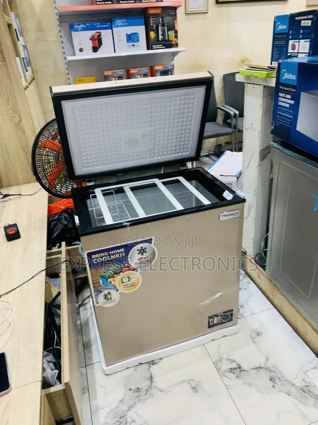 Quality Sleek New Chest Freezer Single Door 150l Nas-200fl. · Photo 1