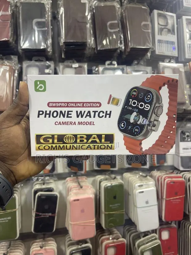 Wear Your Phone! Brand New Bw9pro Camera Smartwatch (Sim Support) · Photo 1