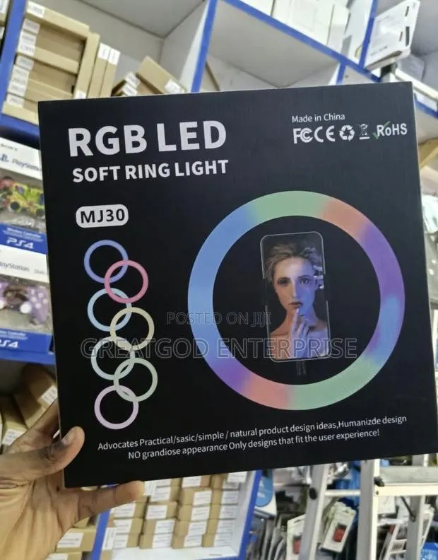 12 Inches RGB LED Soft Ring Light · Photo 1