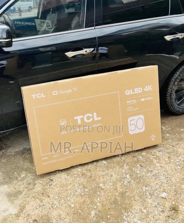 Order Classic TCL 50” Qled Smart Satellite Android Tv(Black) · Photo 1