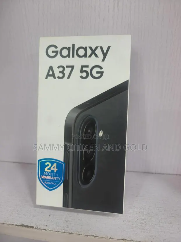 New Samsung Galaxy A37 256 GB Black · Photo 1