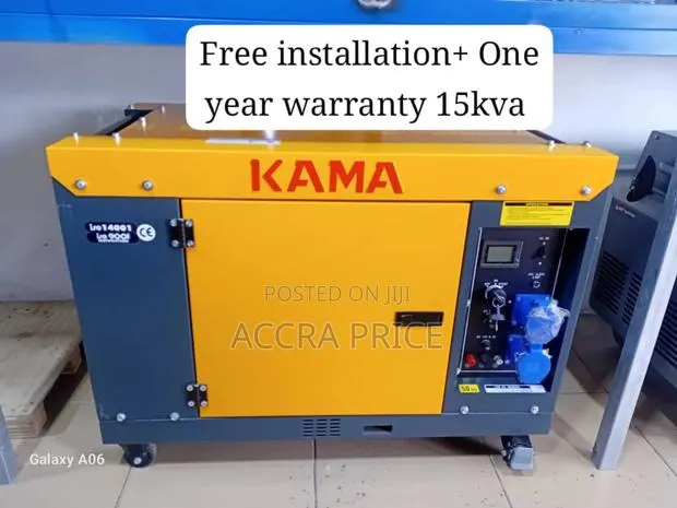 Powering Progress 100kva Kama Diesel 15kva Genset 15kw · Photo 1