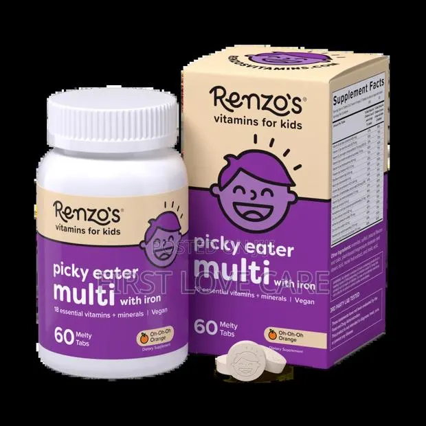 Renzo's Vitamins for Kids Picky Eater Multi With Iron · Photo 1