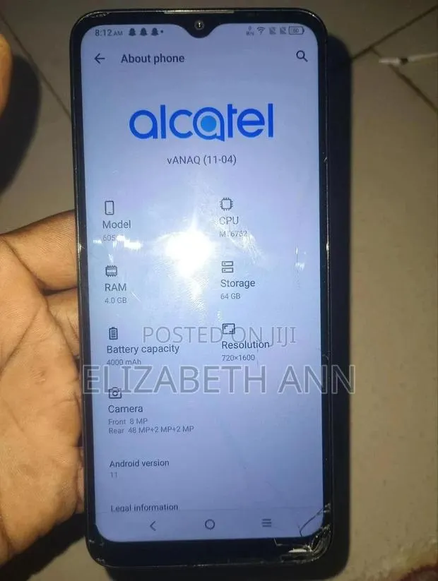 Alcatel 3L (2021) 64 GB Black · Photo 1