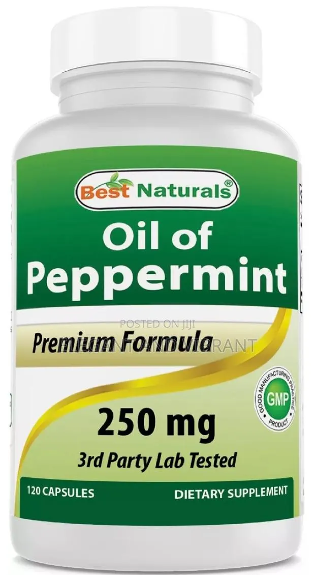 Best Naturals Peppermint Oil Bowel Soothing,250 Mg,120 Caps · Photo 1