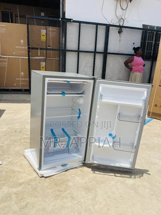 Brand New TCL Single Door Table Top Electric Refrigerator(Gray). · Photo 1