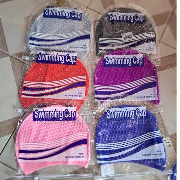 Silicone Swimming Caps for Adults ( Price for 1) · Photo 1
