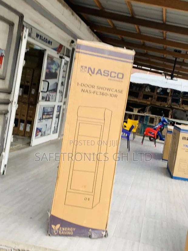 Neatly Boxed Nasco 298-Liter Display Fridge (NAS-FL360-1DR) · Photo 1