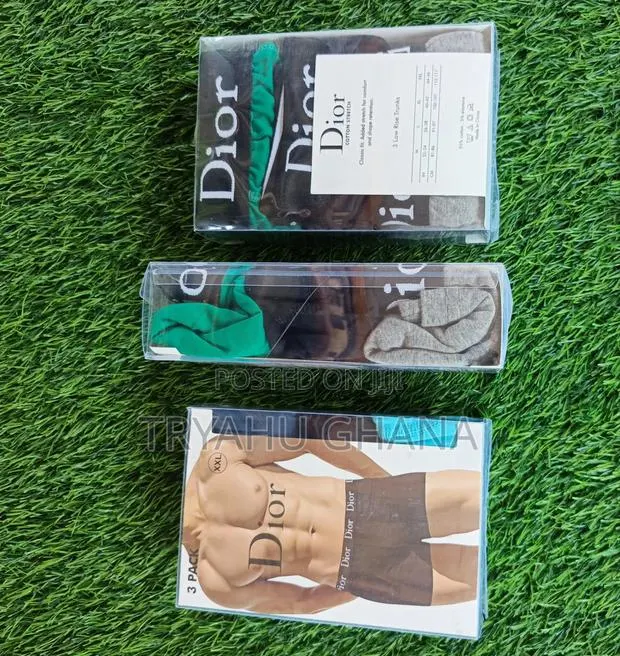 Upgrade Your Boxers|Zara, Gucci, Dior 100% Cotton Boxers |Tryahu Ghana · Photo 1