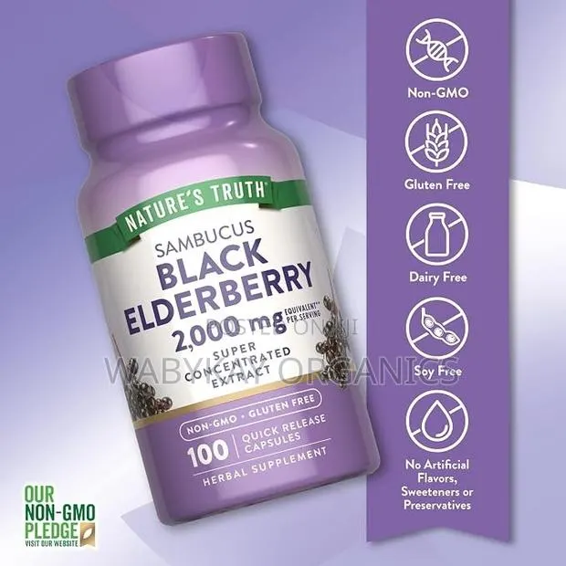 Black Elderberries 2000mg · Photo 1