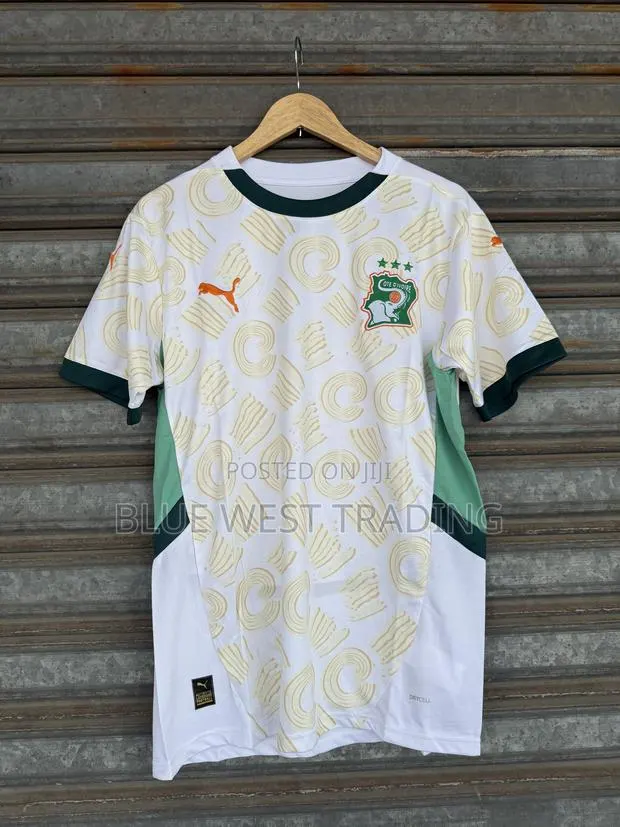 Ivory Coast Afcon 2025 Away Jersey _ Cote D’Ivoire Afcon Away Jersey · Photo 1