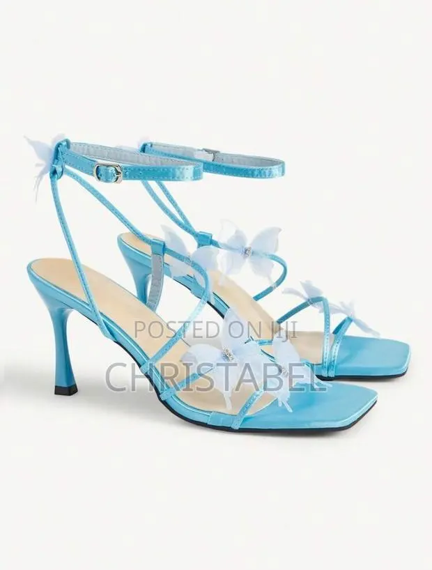 Ladies Butterfly Embellished Heels · Photo 1