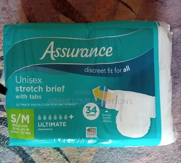 Assurance Adult Diaper ( 34 Count) · Photo 1