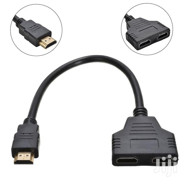 30cm Male to Female HDMI Cables 1 Male to 2 Female Splitter · Photo 1