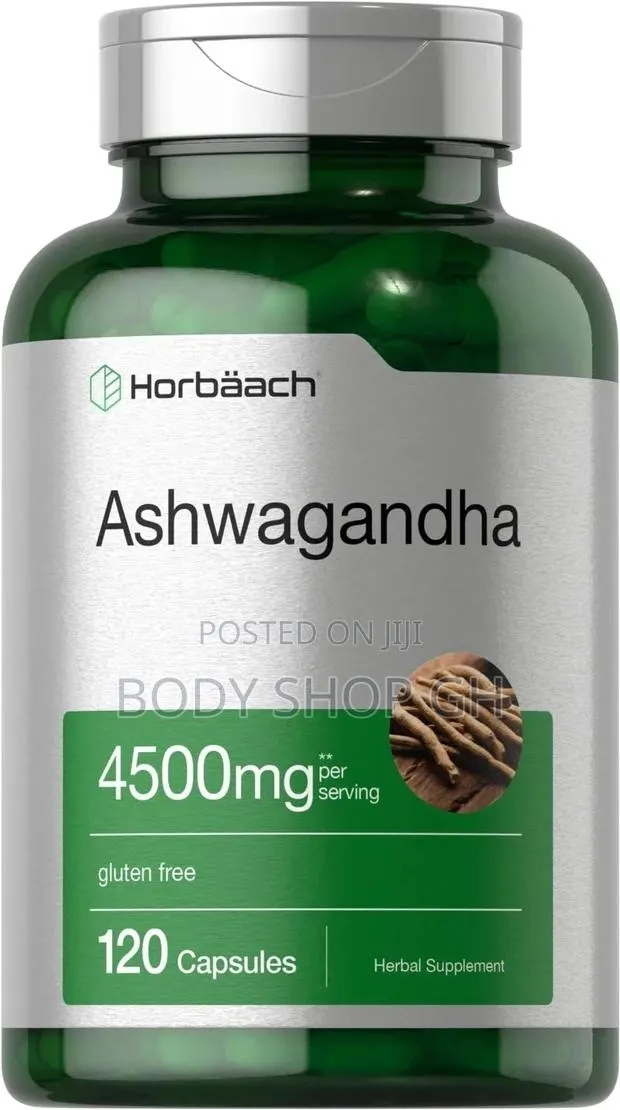 Ashwagandha Capsules 120 Count Maximum Strength · Photo 1