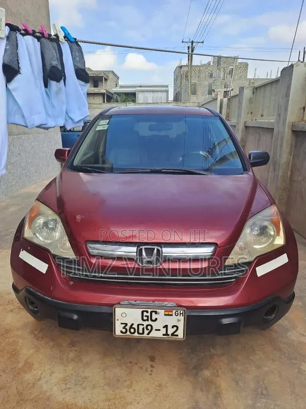 Honda CR-V 2012 Red · Photo 1