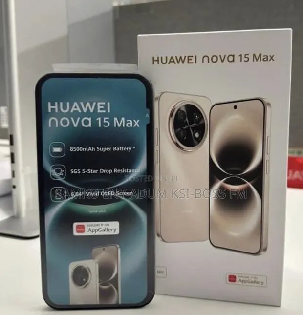 New Huawei nova 15 Max 256 GB Black · Photo 1