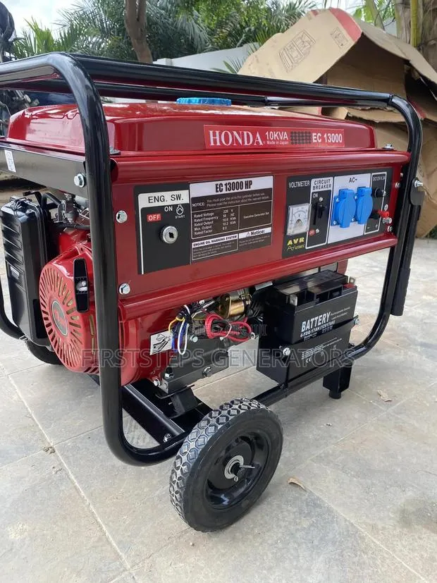 Push-Start Honda 13horsepower Electric Generator New 10kva · Photo 1