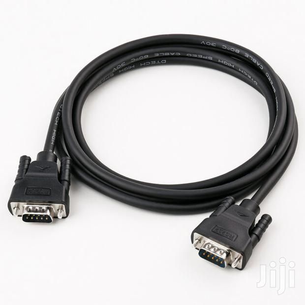1.5m Db9 Male to Male Serial Db9 Rs232 9 Pin Data Cable · Photo 1