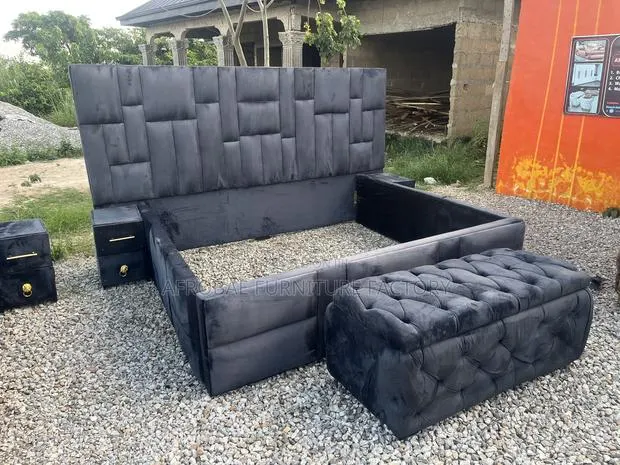 Premium King Size Bed From Afrobae Furniture Factory Direct · Photo 1