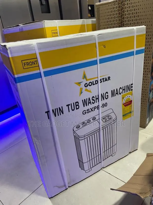 Gold Star GSXPB-90 Twin Tub 20KG Top Load Washing Machine · Photo 1