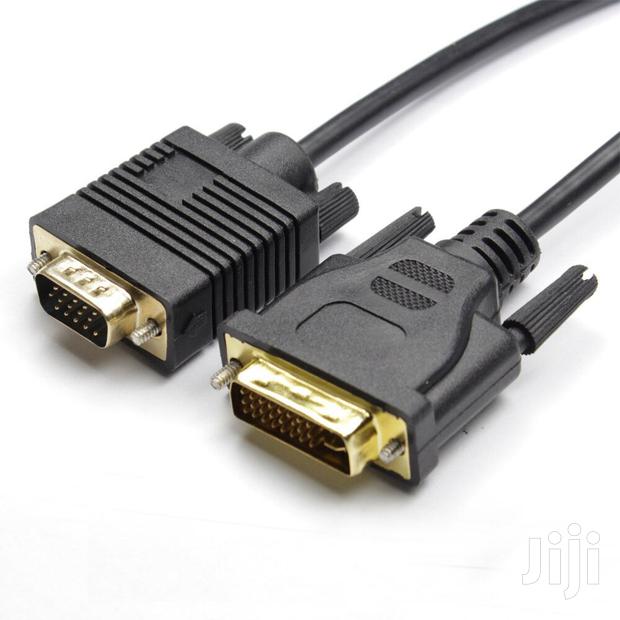 Dvi-I Male to Vga Male 15 Pin Video Cable 5m · Photo 1