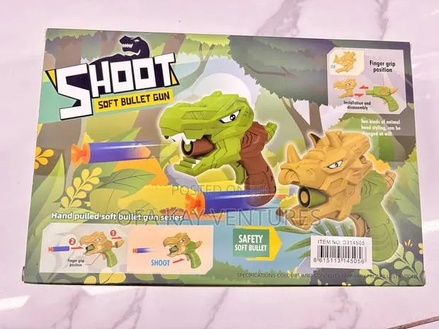 Kids Toy Shoot Bullet Gun Animal Head · Photo 2