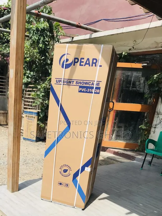 Premium New PVC-136 Singledoor Pearl Glass Fridge · Photo 1