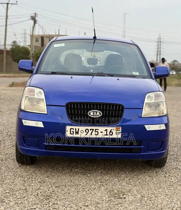 Kia Morning 2008 Blue · Photo 1