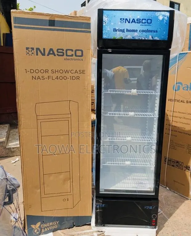 Nas-Fl400-Dr1 Nasco 358l Display Fridge · Photo 1
