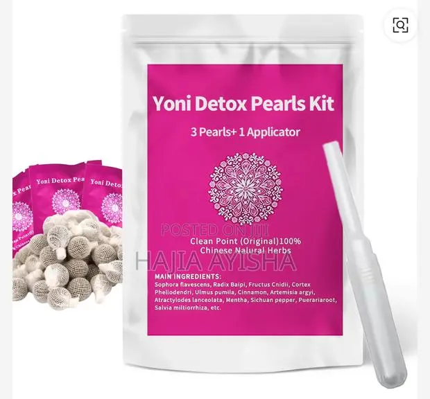 Yoni Detox Pearls Kit 3 in 1 Tampons (Moq 3) · Photo 1
