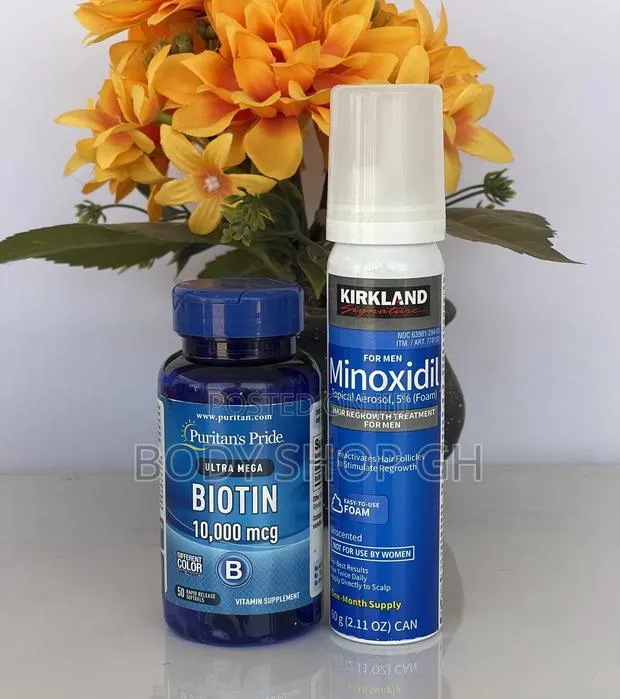 Kirkland Foam + Biotin for Beard and Hairline Regrowth · Photo 1