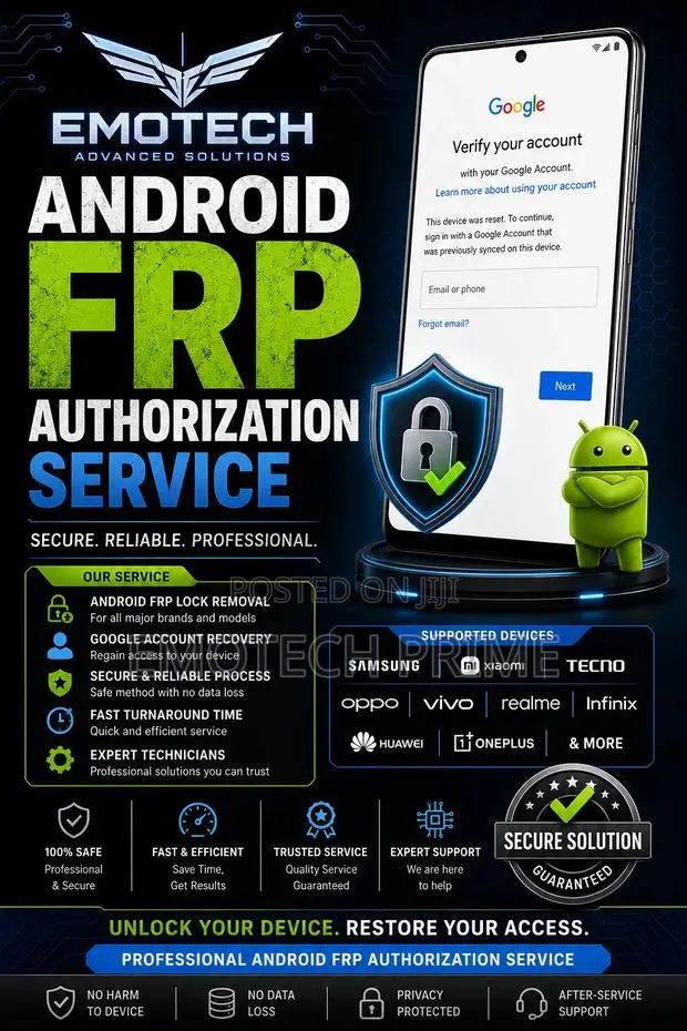 Google Account FRP Recovery Services · Photo 1