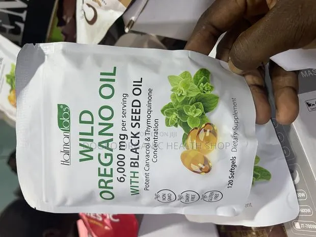 Hotmanlabs Wild Oregano Oil 6,000mg With Blackseed Oil · Photo 1
